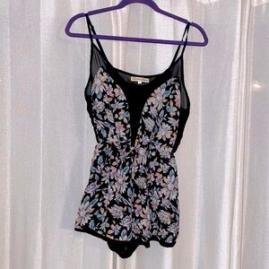 Cameo Rose Romper